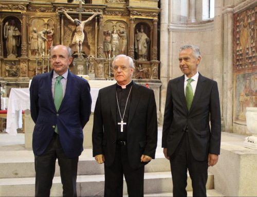 Fundación Iberdrola España signs an agreement with the Diocese of Orense to enhance the value of the reliquary cabinets of the “Holy Nine Bishops” of the Santo Estevo Church